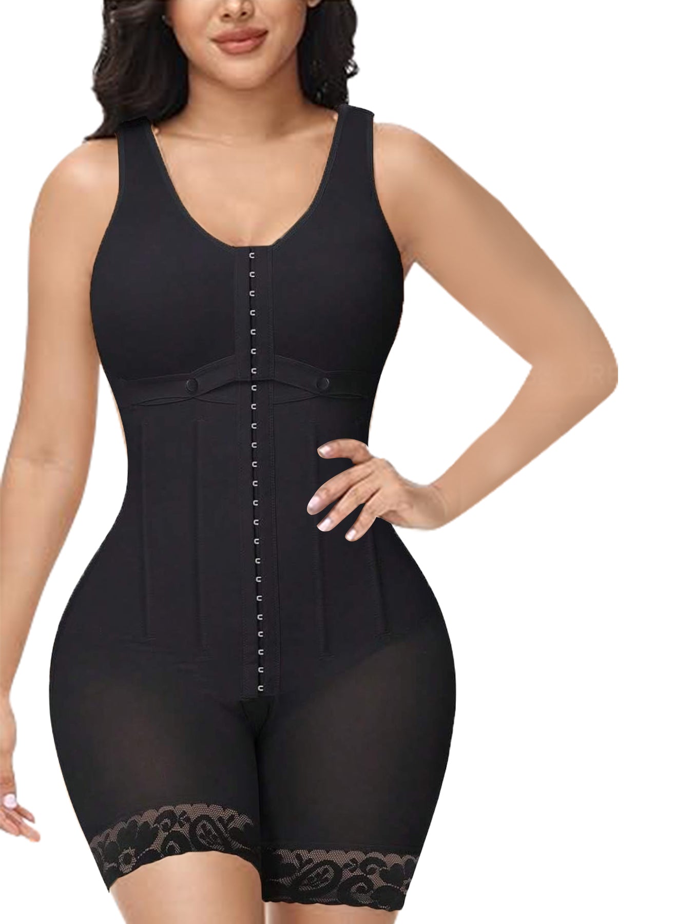 Compression Double Full Body Faja Level 2 with Bra Shapewear