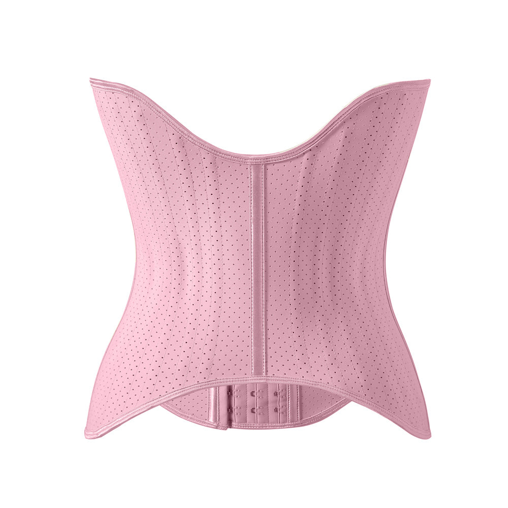 Women's Curved Bone Waist Trainer High Compression Tummy Control Belly Belt