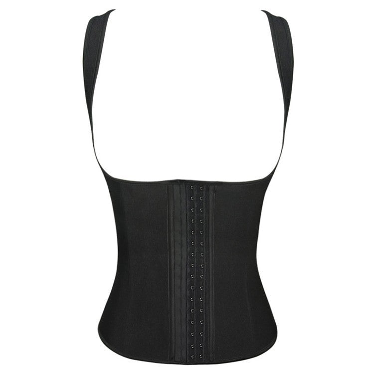 Waist Trainer for Women Body Shaper Corset Vest Tank Top with Steel Bones