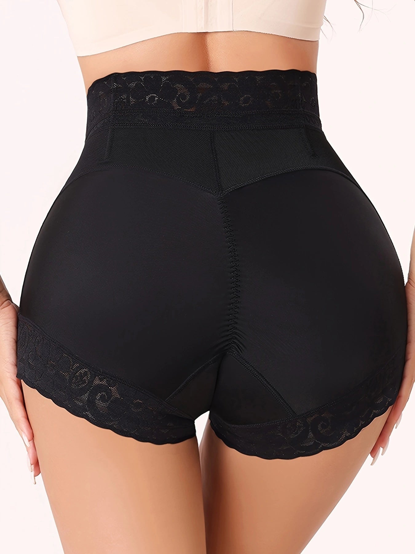 Classic Women's Body Shaper with Lace Butt Lifter Tummy Control Underwear Panties Smoothing Briefs