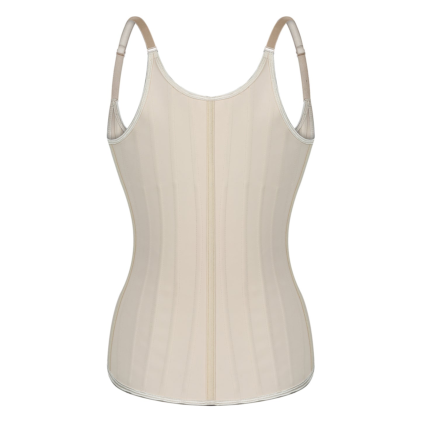 Latex Matte Rubber Vest Shapewear Top Breathable Sports Corset Waist Shapewear