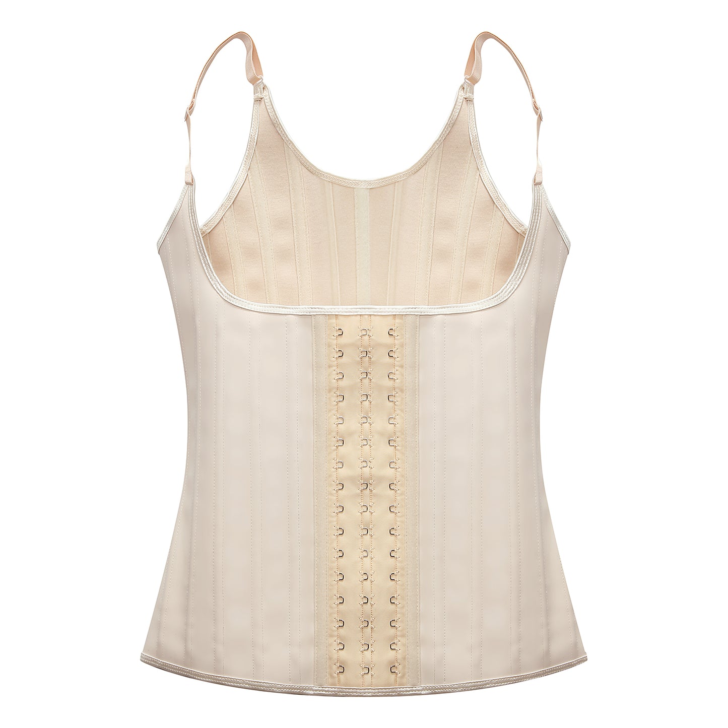 Latex Matte Rubber Vest Shapewear Top Breathable Sports Corset Waist Shapewear