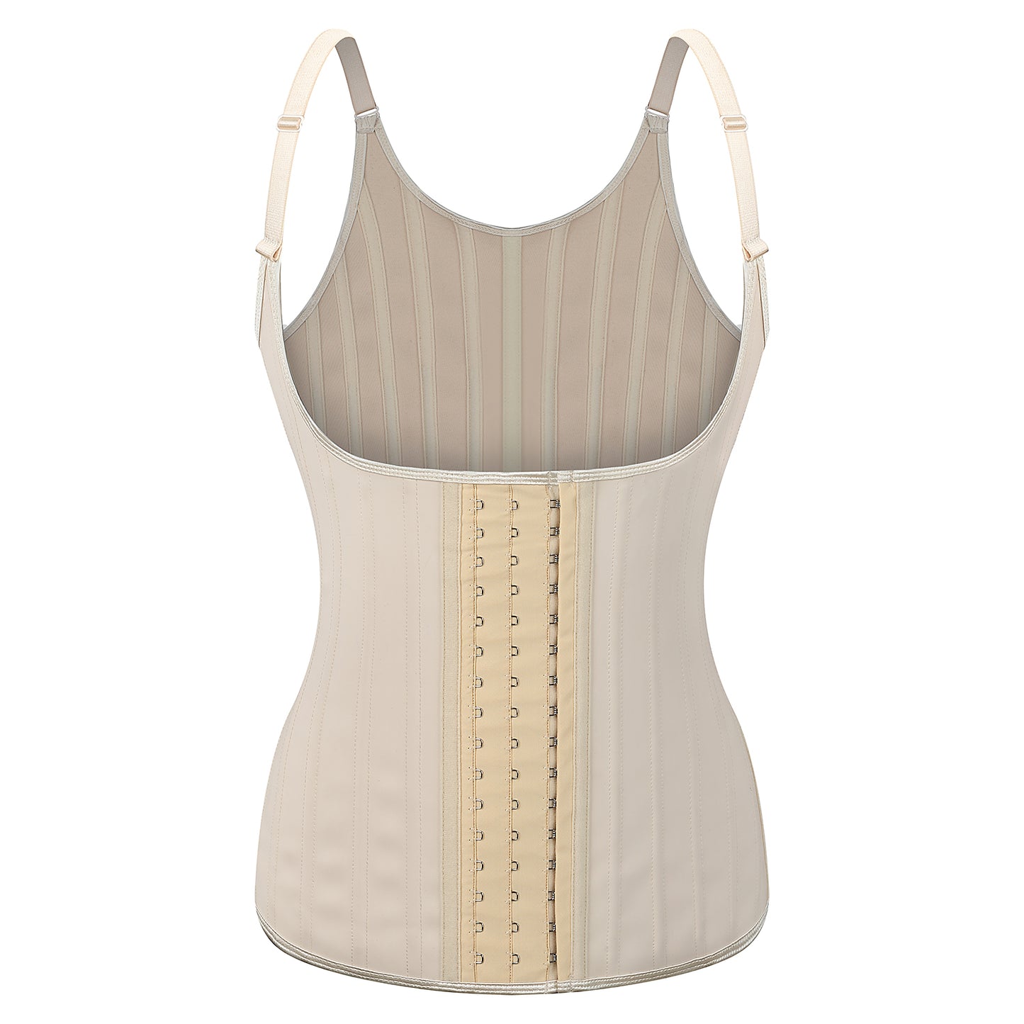 Latex Matte Rubber Vest Shapewear Top Breathable Sports Corset Waist Shapewear