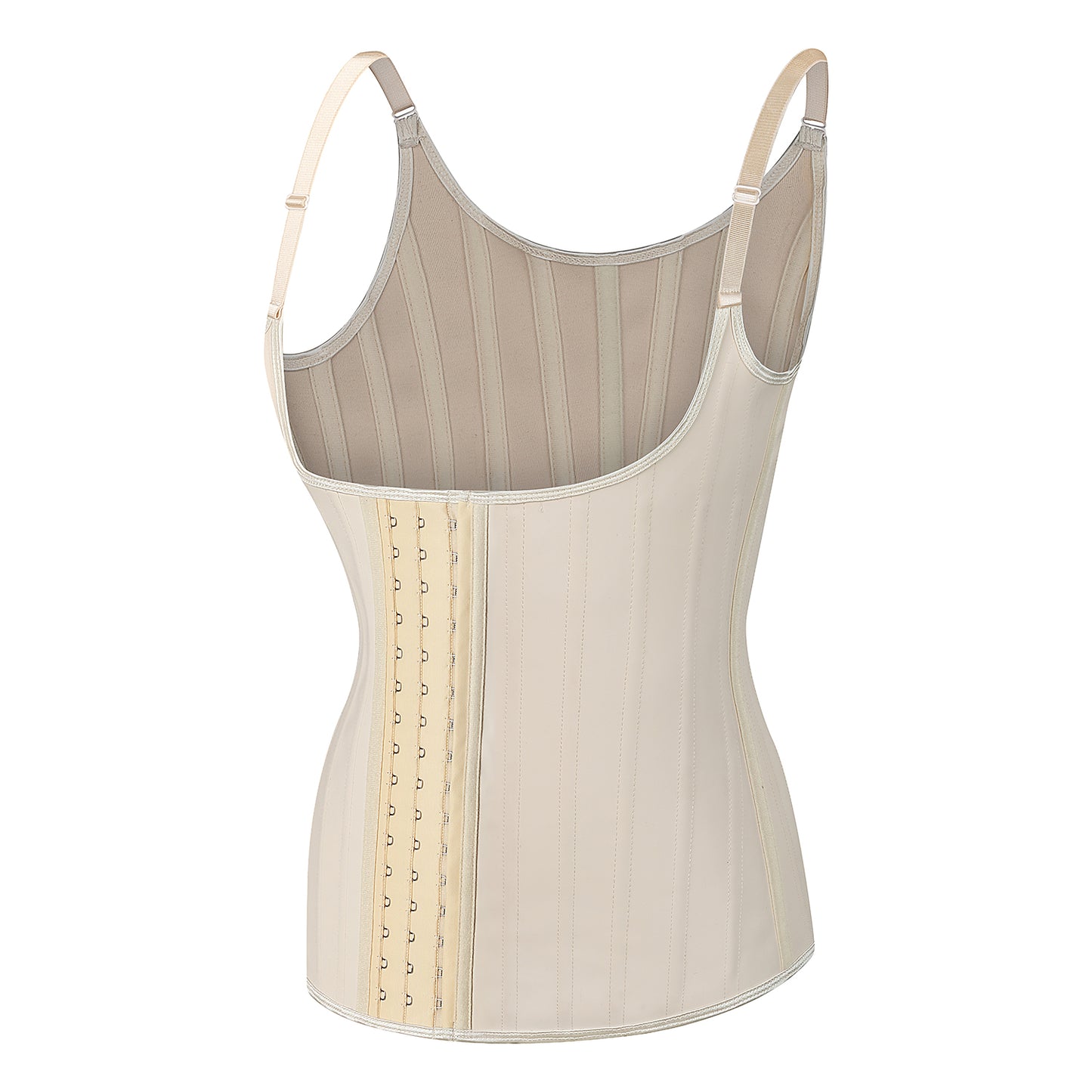 Latex Matte Rubber Vest Shapewear Top Breathable Sports Corset Waist Shapewear