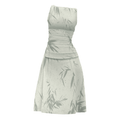 Retro Milk Silk Strapless Maxi Dress: Channeling Vintage Vibes - podsforgirl