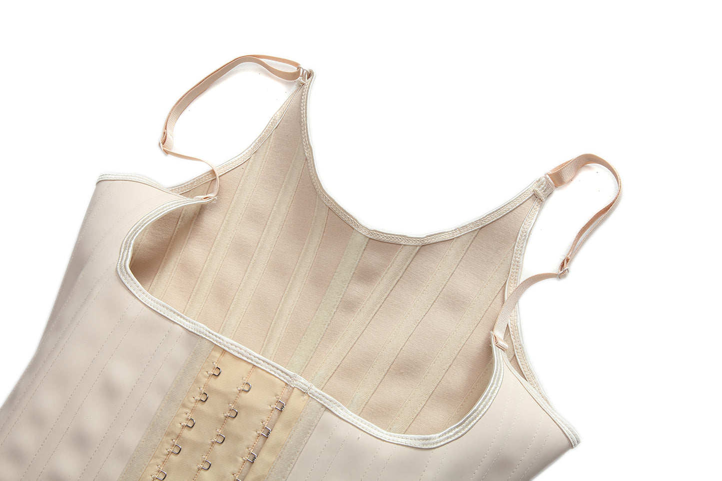 Latex Matte Rubber Vest Shapewear Top Breathable Sports Corset Waist Shapewear