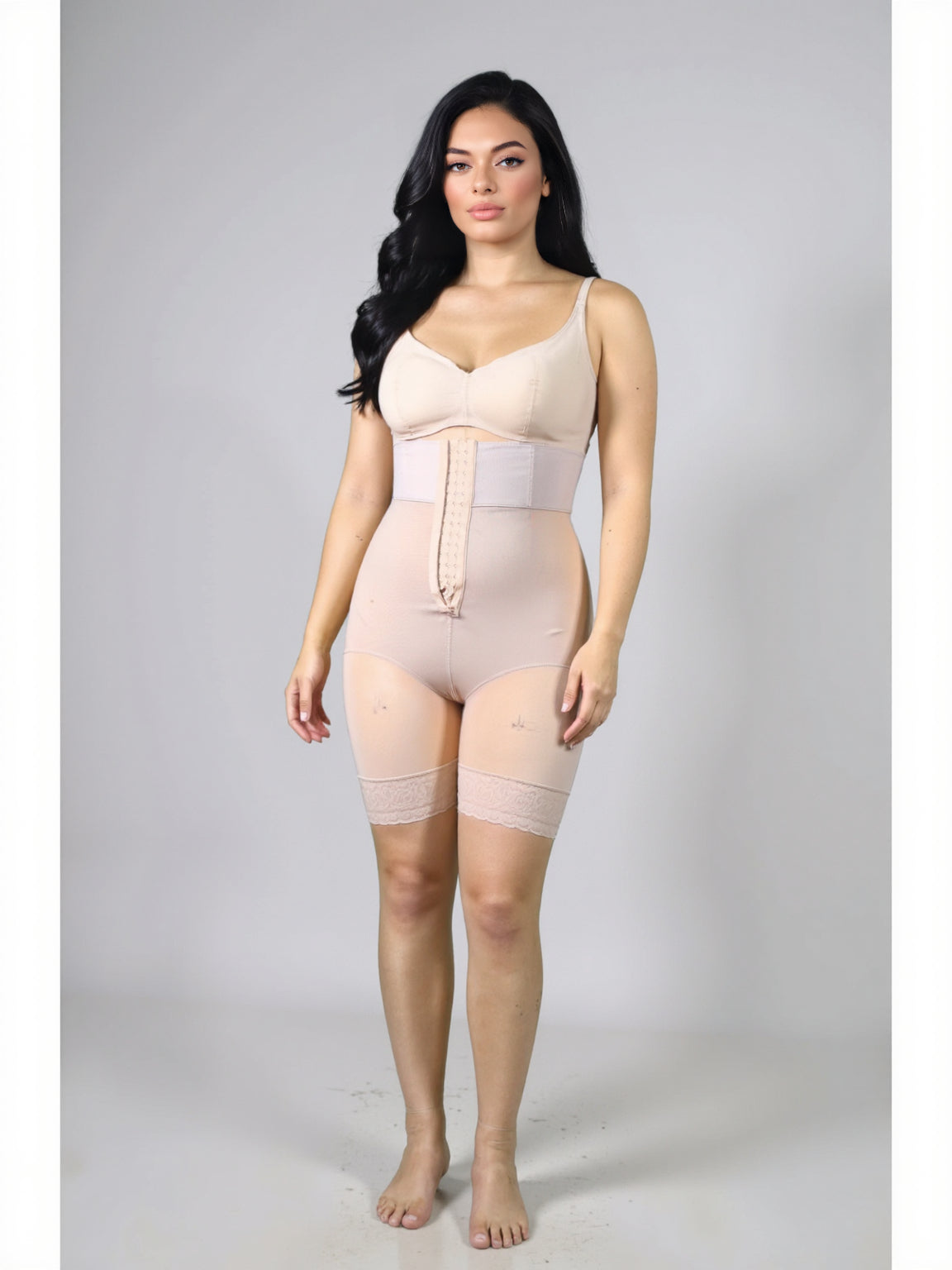 Tummy Control Faja Shorts High Waist Butt Lifter Thigh Shaping Shorts