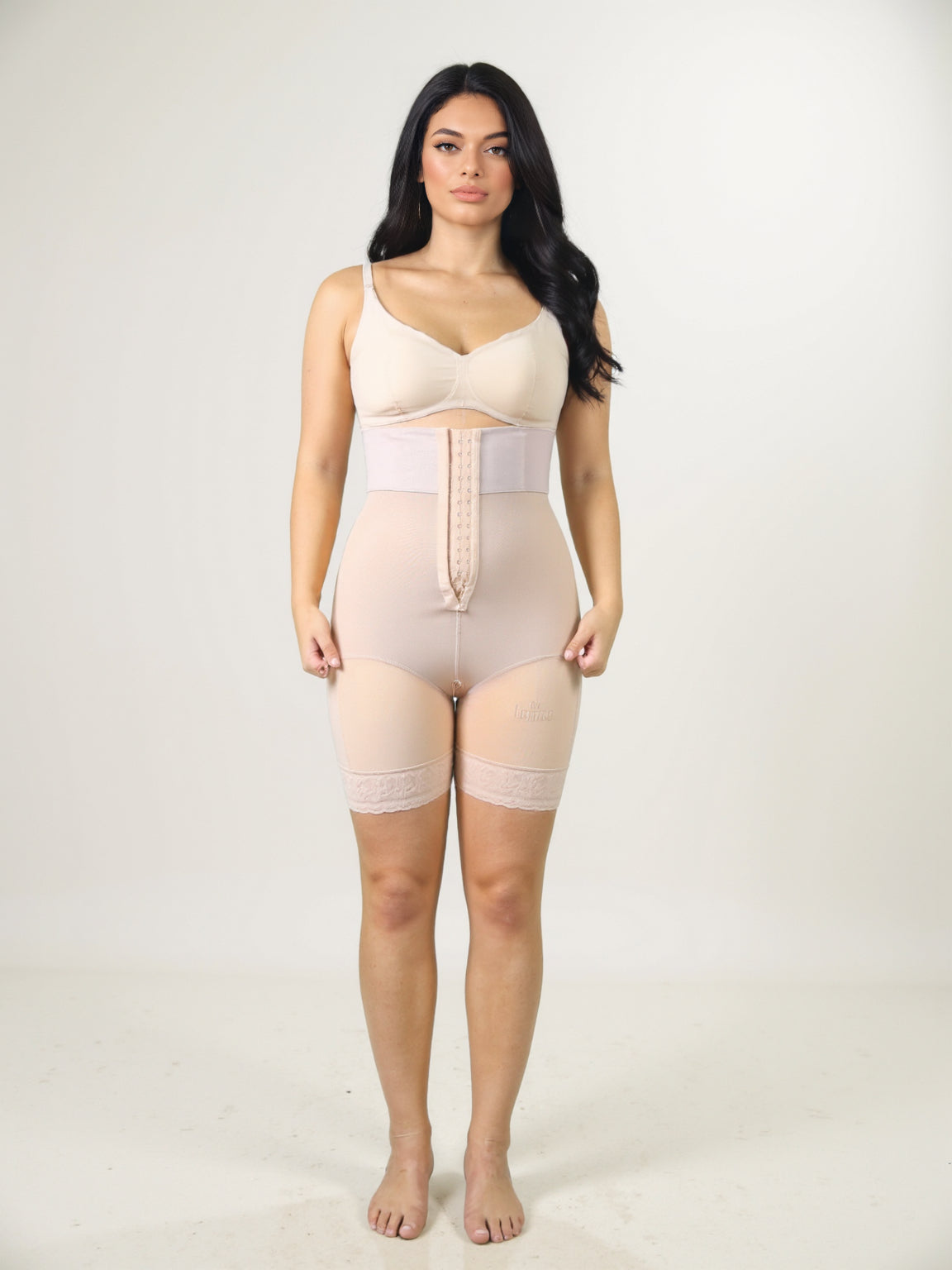 Tummy Control Faja Shorts High Waist Butt Lifter Thigh Shaping Shorts