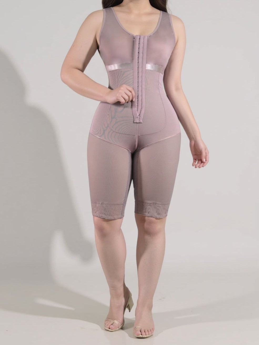 SHAPMAMA™ Fajas Colombianas Sleeveless Hook And Eye Butt Lifter Body Shaper