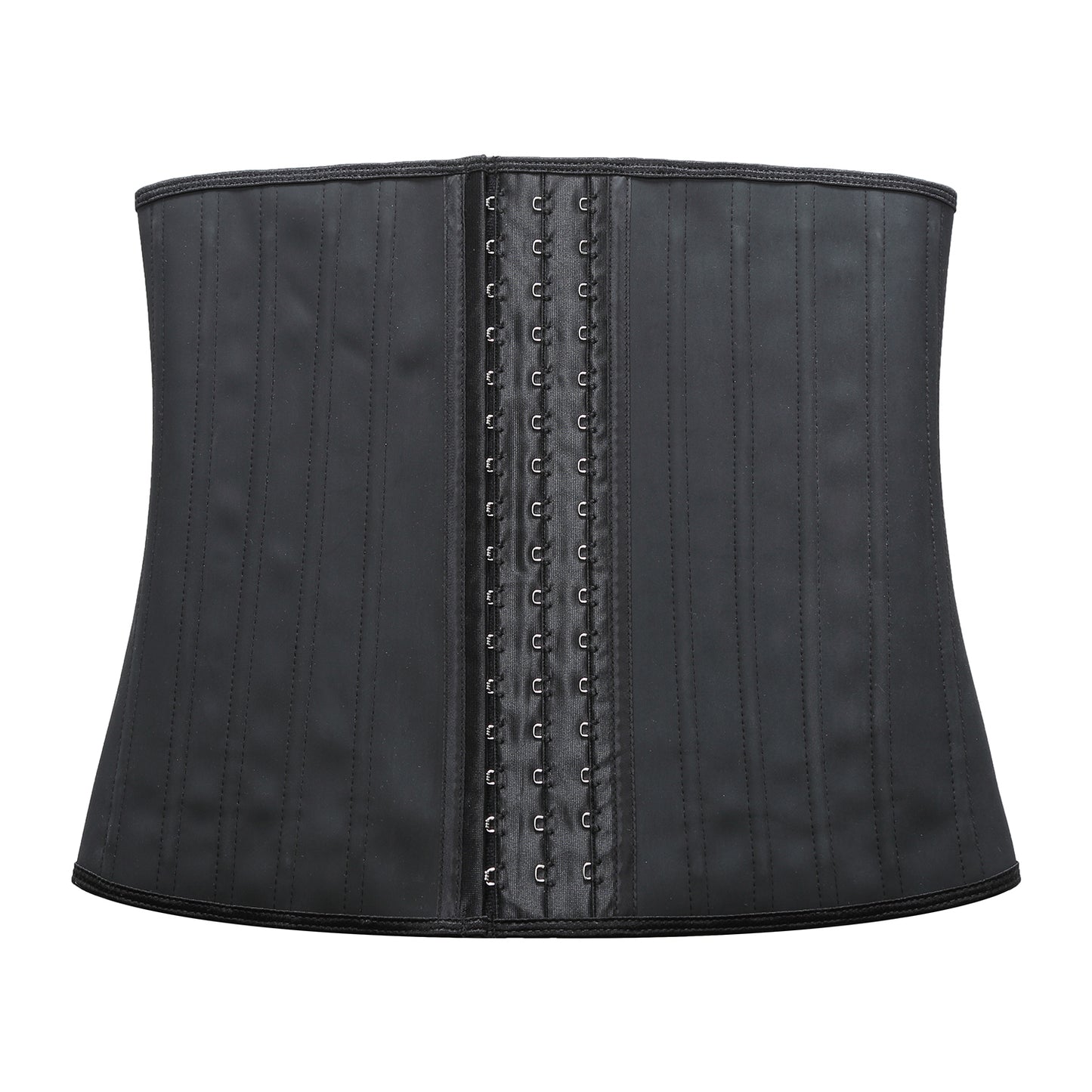 Women's Adjustable Latex Waist Trainer Steel Bones Slimming Workout Latex Corset