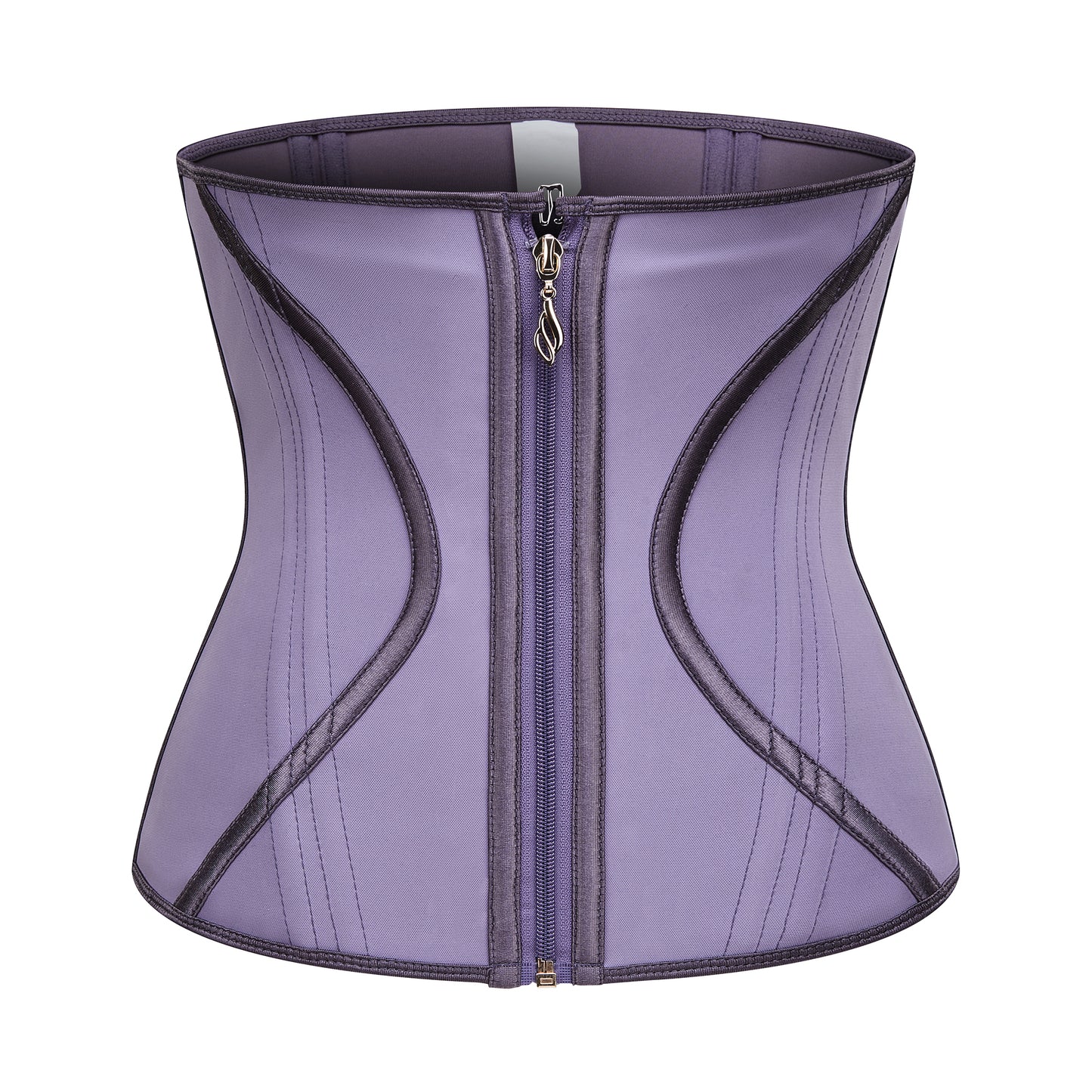 Women's Curved Bone Waist Trainer High Compression Tummy Control Belly Belt