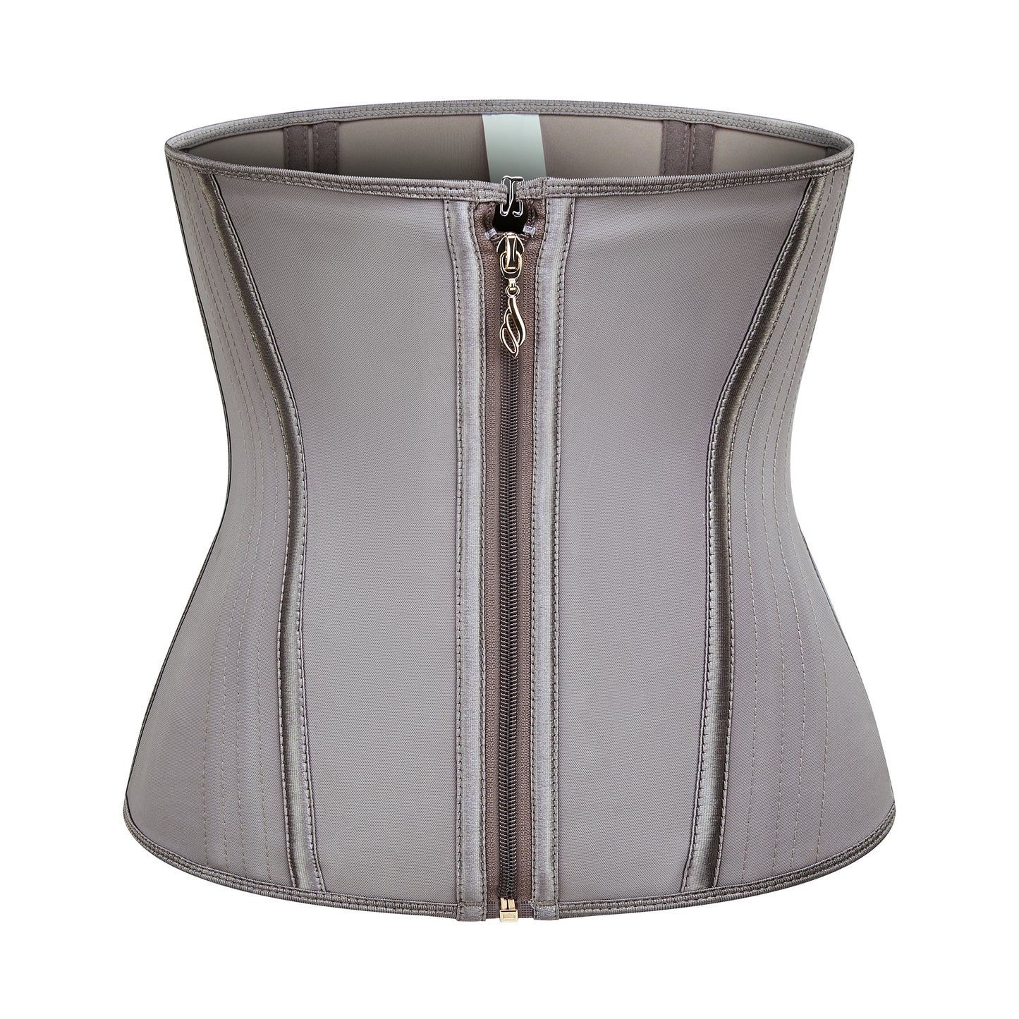Women's Curved Bone Waist Trainer High Compression Tummy Control Belly Belt