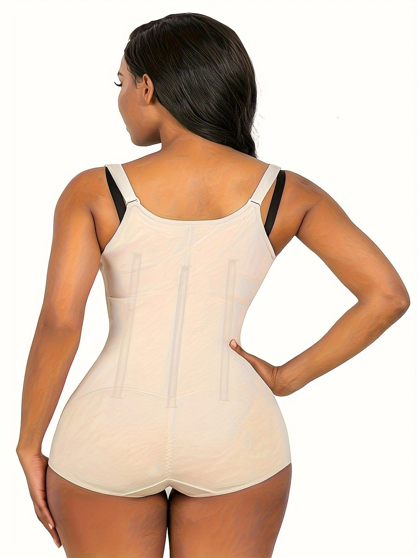 Body Shaper Slimming Tummy Control Fajas Open Breast Shapewear
