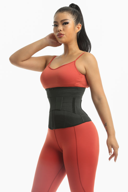 Double Compression Waist Trainer Corset Belt