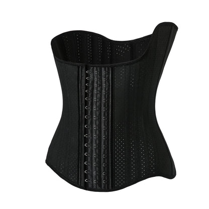 Women's Curved Bone Waist Trainer High Compression Tummy Control Belly Belt
