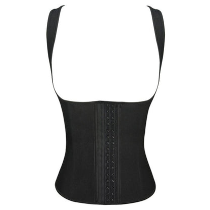 Waist Trainer for Women Body Shaper Corset Vest Tank Top with Steel Bones