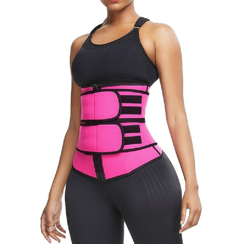 Double Compression Waist Trainer Corset Belt