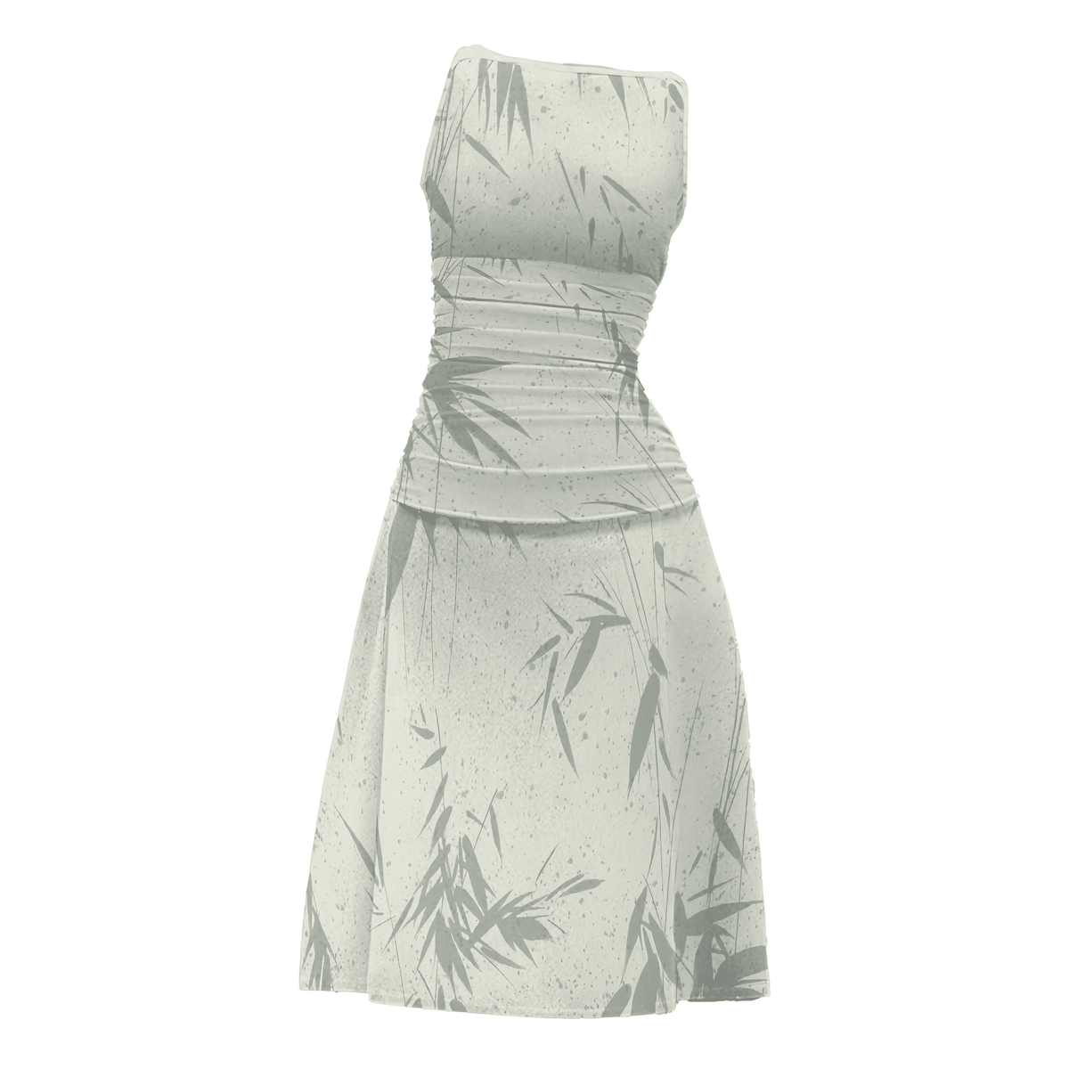 Retro Milk Silk Strapless Maxi Dress: Channeling Vintage Vibes - podsforgirl 