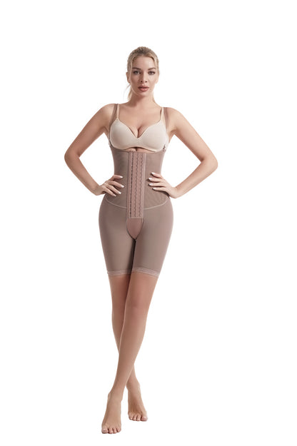 Women's Tummy Control Elasticity Plus Size Postpartum Open Breast Shapewear