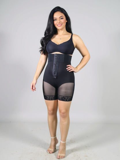 Tummy Control Faja Shorts High Waist Butt Lifter Thigh Shaping Shorts