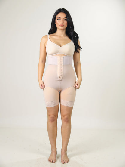 Tummy Control Faja Shorts High Waist Butt Lifter Thigh Shaping Shorts