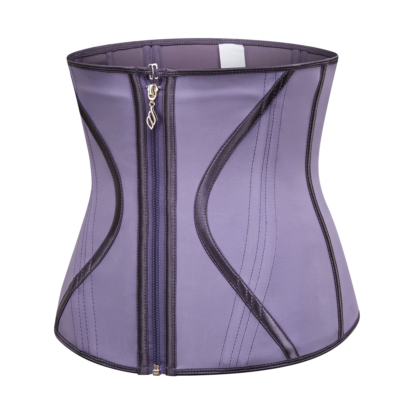 Women's Curved Bone Waist Trainer High Compression Tummy Control Belly Belt