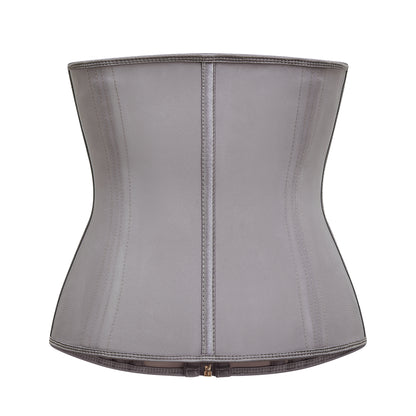 Women's Curved Bone Waist Trainer High Compression Tummy Control Belly Belt