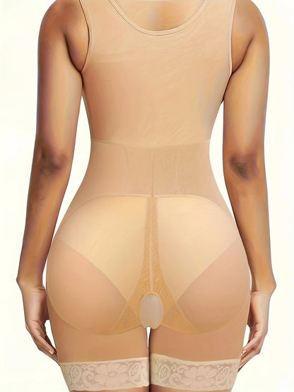 Women's Shapewear Tummy Control Bodysuit, Tummy Control Body Suit, High-Waist Thigh Slimmer